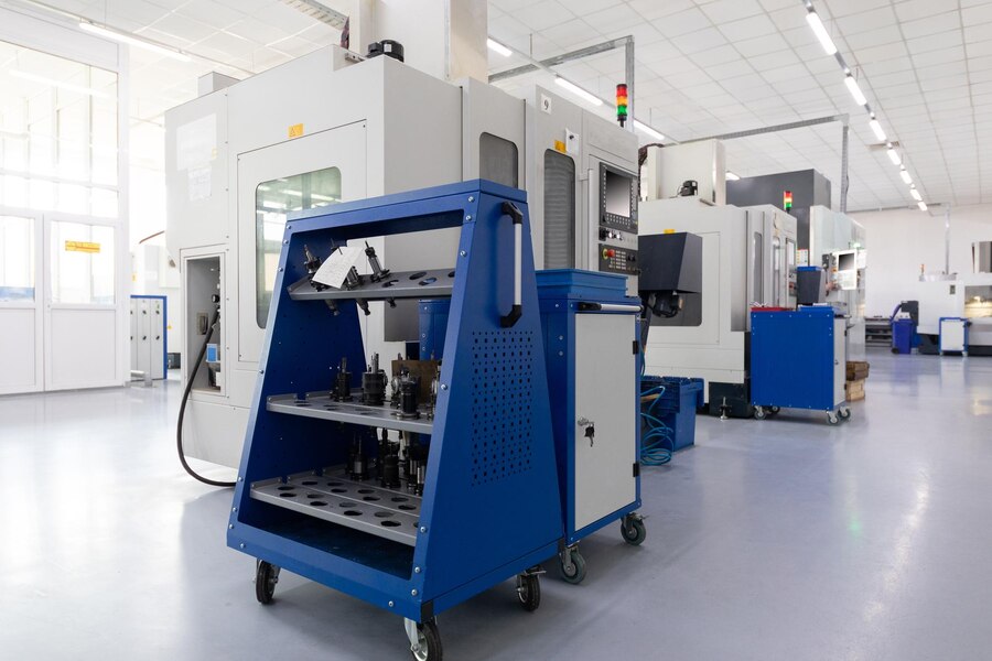 rangee-equipements-produisant-pieces-metalliques-usine-photo-profondeur-champ_645730-72